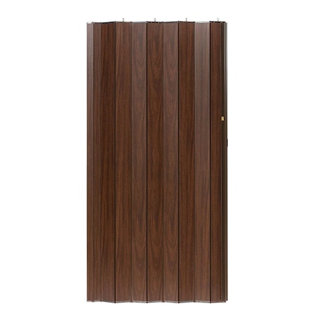 Perfectpatio 36 x 96 in. Woodshire Accordion Style with Panels, Walnut PE3042530